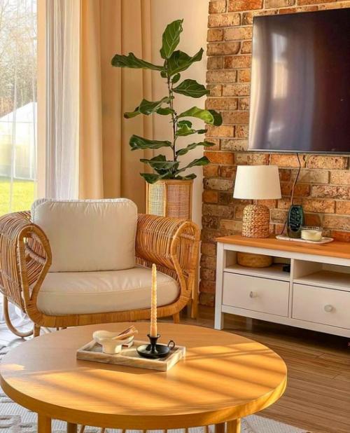 Классика, которая никогда не выйдет из моды - идеальное сочетание натурального дерева и чистого белого цвета! 01