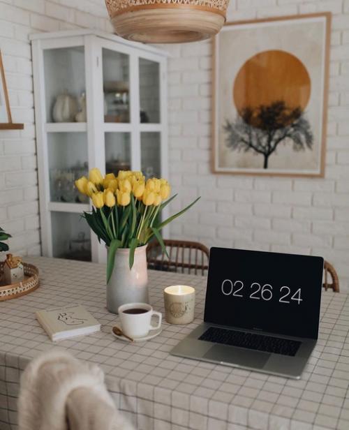 Квартира в теплых натуральных оттенках. 09