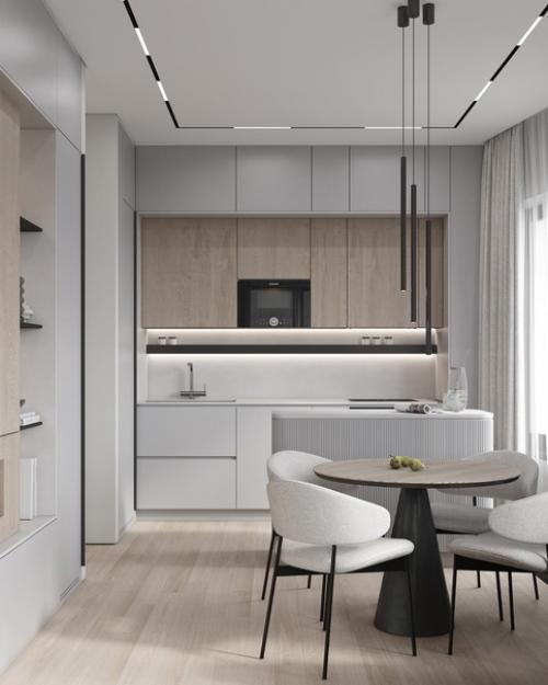 Особенная кухня - гостиная. 05