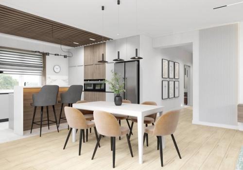 Дизайн - проект загородного дома в современном стиле. 01