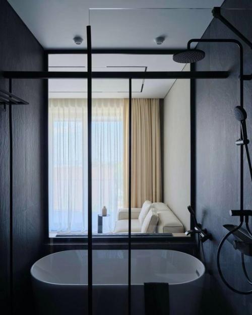 Этот таунхаус - пример того, как современный интерьер может быть одновременно сдержанным и тёплым. 07