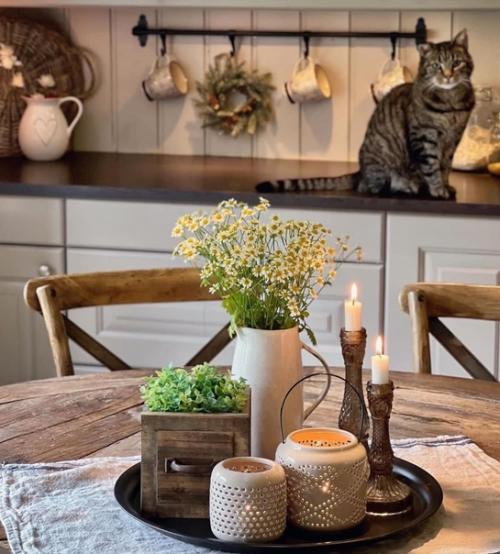 Эко - стиль в интерьере кухни. 03