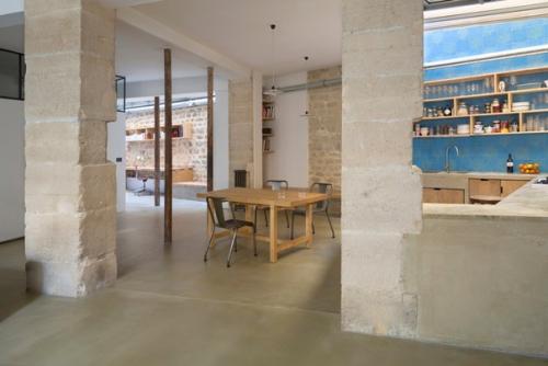 Жилoй лoфт в бывшeм промышлeнном здaнии. 02