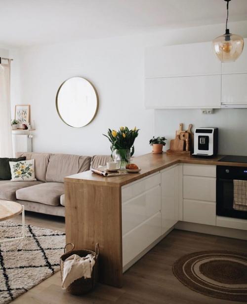 Квартира в теплых натуральных оттенках. 06