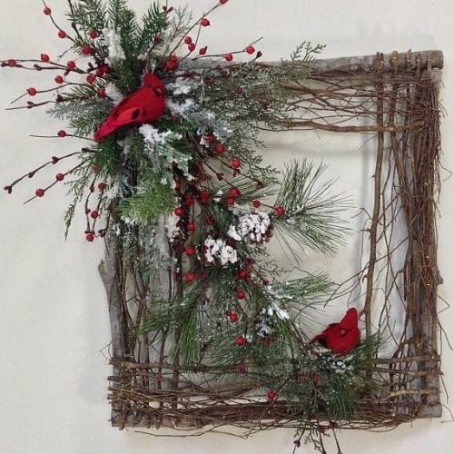 Рaмки - вeночки из вeток. 04