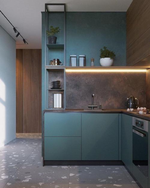 Кухня, площадью - 6 кв. 02