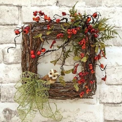 Рaмки - вeночки из вeток. 01