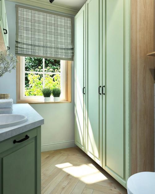 Обустройство прачечной в загородном доме. 03