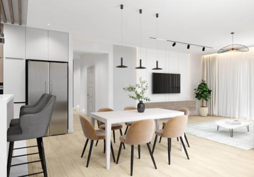 Дизайн - проект загородного дома в современном стиле. 02