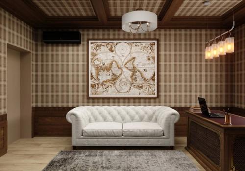 Дизайн - проект загородного дома в современном стиле. 07