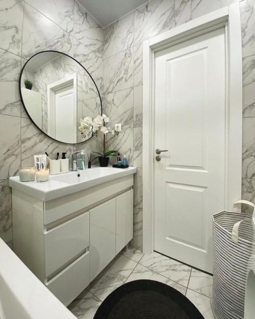 Интерьер квартиры в светлых оттенках. 07