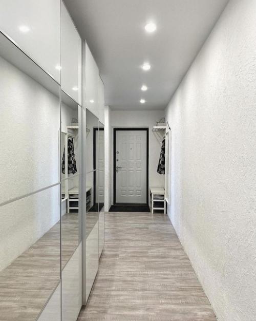 Интерьер квартиры в светлых оттенках. 08