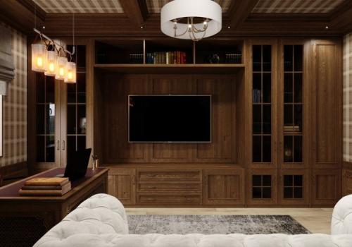 Дизайн - проект загородного дома в современном стиле. 09