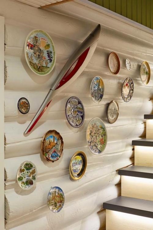 Кухня - гостиная в загородном доме. 04