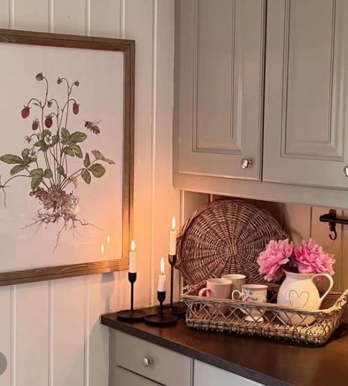 Эко - стиль в интерьере кухни. 02