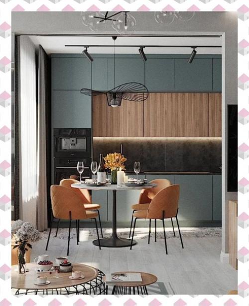 Двухкомнатная квартира.  Стильный и комфортный дизайн. 01