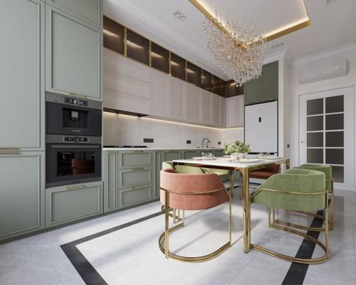 Эта кухня - пример того, как можно объединить стиль, функциональность и тишину загородной жизни в одном пространстве. 04