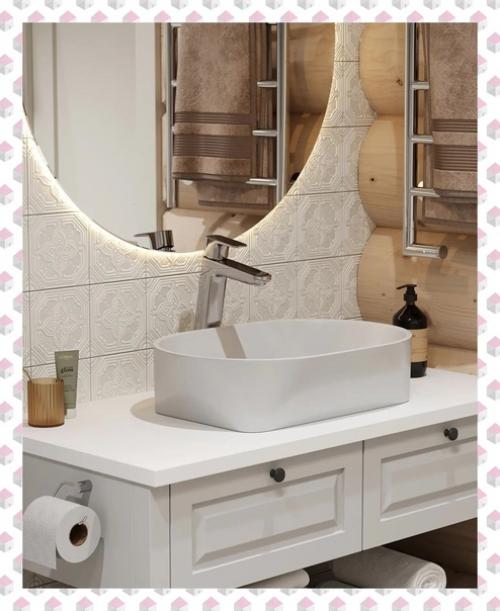 Стильный санузел в загородном доме. 04