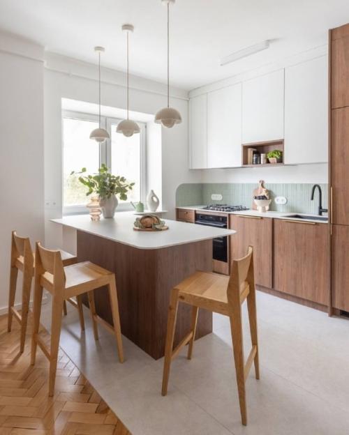 Здесь уютно соседствуют винтажные элементы и современный минимализм, классическая форма - с лёгкими, почти невесомыми решениями. 06