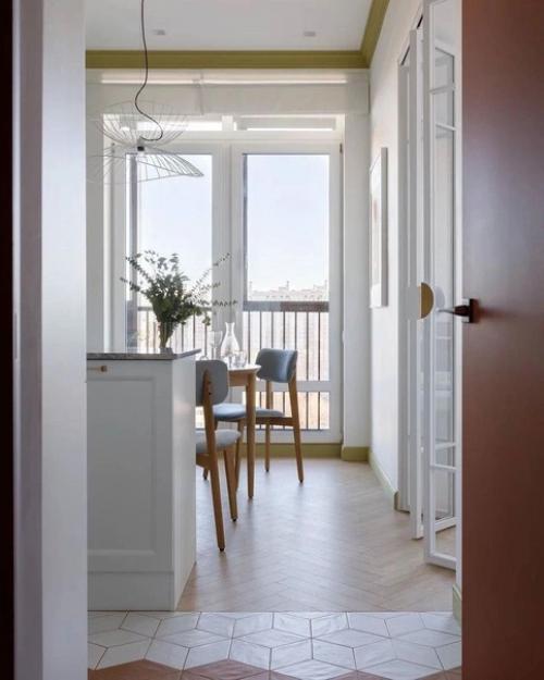 Интерьер квартиры площадью 50 кв. 05