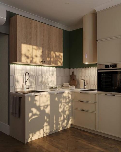 Красочный дизайн квартиры.