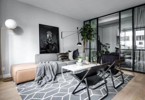 Двухкомнатная квартира площадью 53 кв.