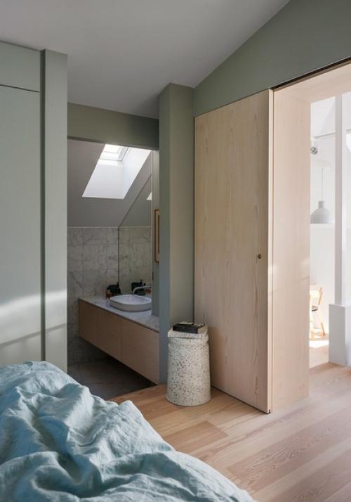 Минималистичный интерьер в небольшом здании площадью 50 квадратных метров. 03