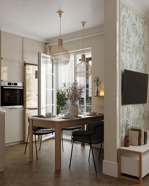 Красочный дизайн квартиры. 01