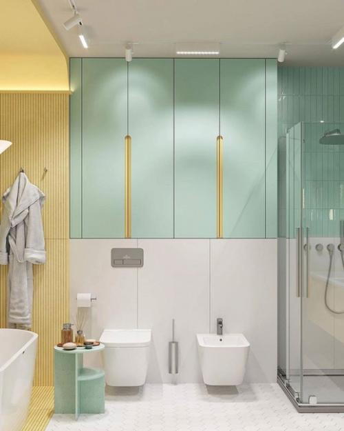 Необычный дизайн - проект ванной комнаты. 04