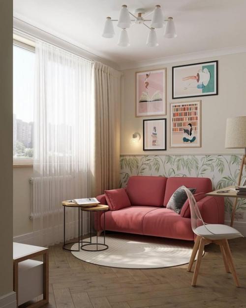 Красочный дизайн квартиры. 03