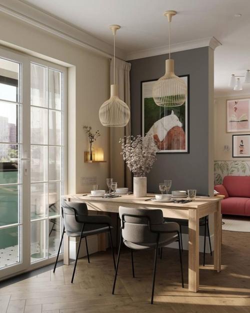 Красочный дизайн квартиры. 07