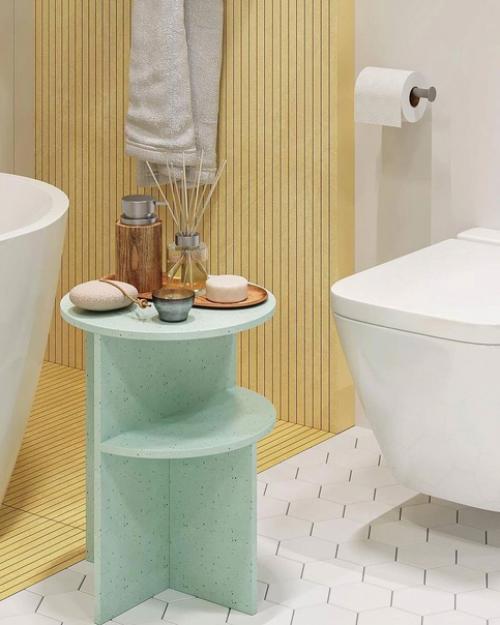 Необычный дизайн - проект ванной комнаты. 06