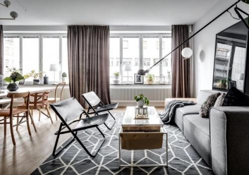 Двухкомнатная квартира площадью 53 кв. 02