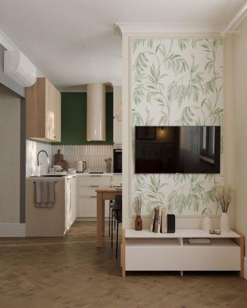 Красочный дизайн квартиры. 02