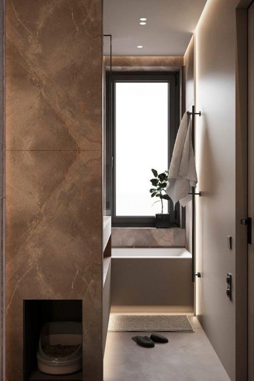 Стильный и продуманный до мелочей санузел площадью 5, 59 кв. 06