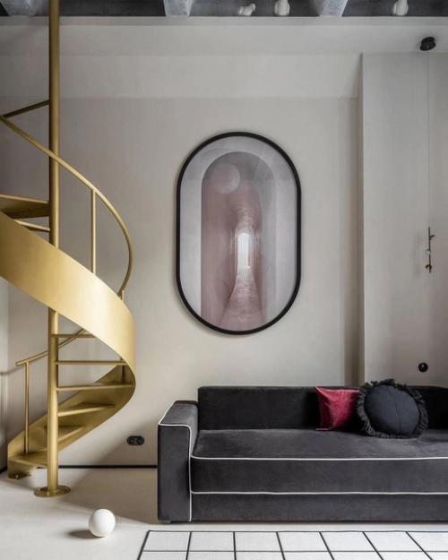 Двухуровневая квартира, общей площадью 41 кв. 04