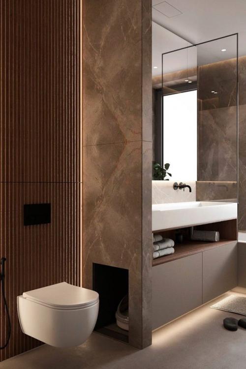 Стильный и продуманный до мелочей санузел площадью 5, 59 кв. 05