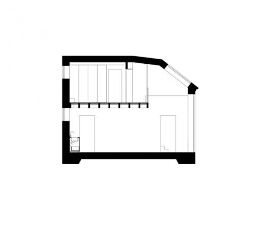 Минималистичный интерьер в небольшом здании площадью 50 квадратных метров. 07