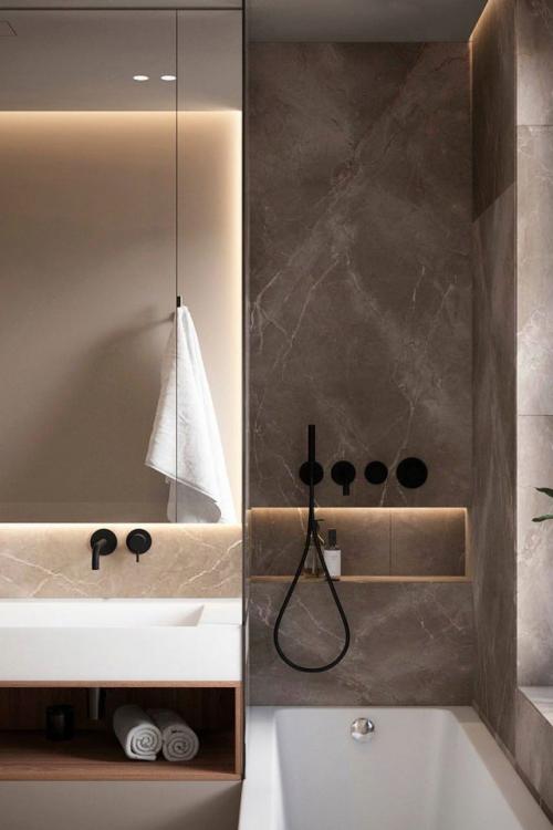 Стильный и продуманный до мелочей санузел площадью 5, 59 кв. 01