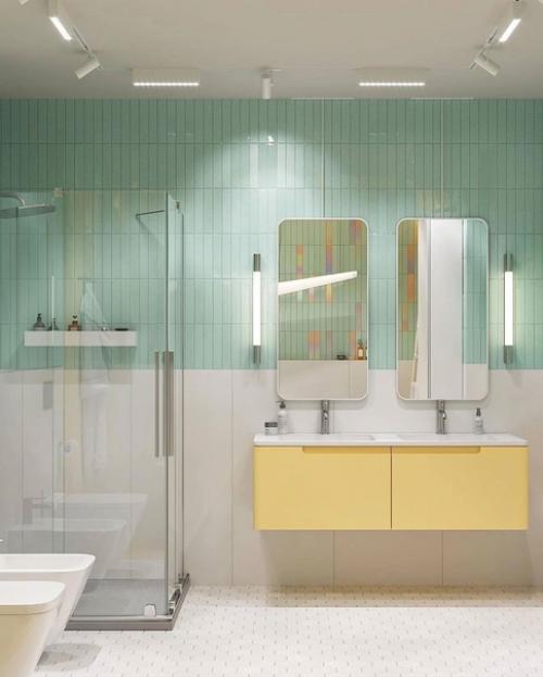 Необычный дизайн - проект ванной комнаты. 05