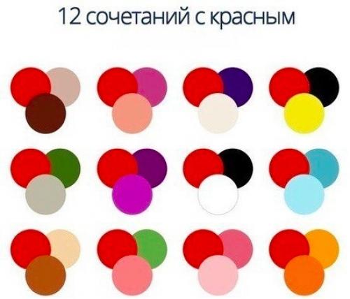 Карты сочетания цветов. 05