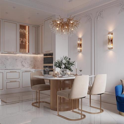 Кухня - столовая, площадью - 18 кв. 08