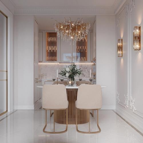 Кухня - столовая, площадью - 18 кв. 07