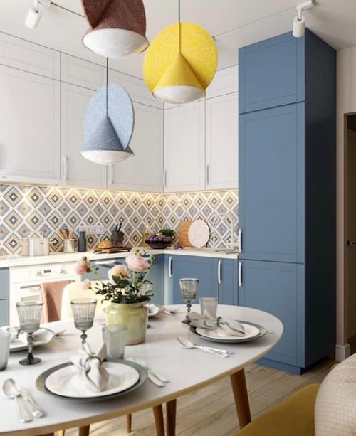 Кухня - гостиная, площадью - 13, 2 кв. 03