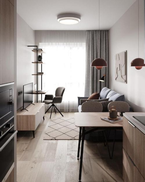 Квартира, общей площадью - 34, 63 кв. 01