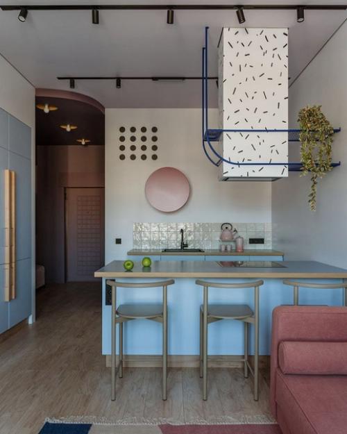 Квартира с яркими акцентами. 02