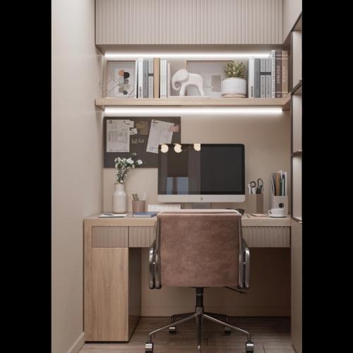 Светлая спальня, площадью - 11 кв. 02