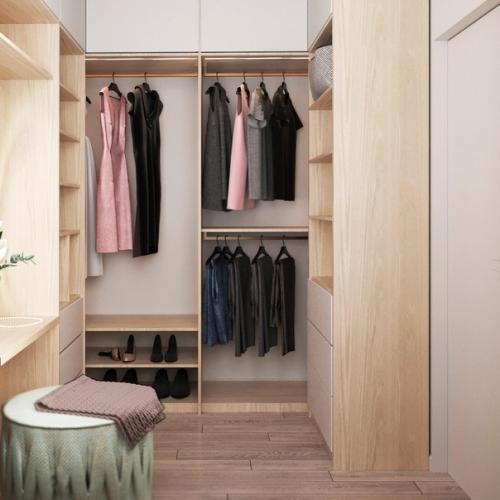 Светлая спальня, площадью - 11 кв. 05