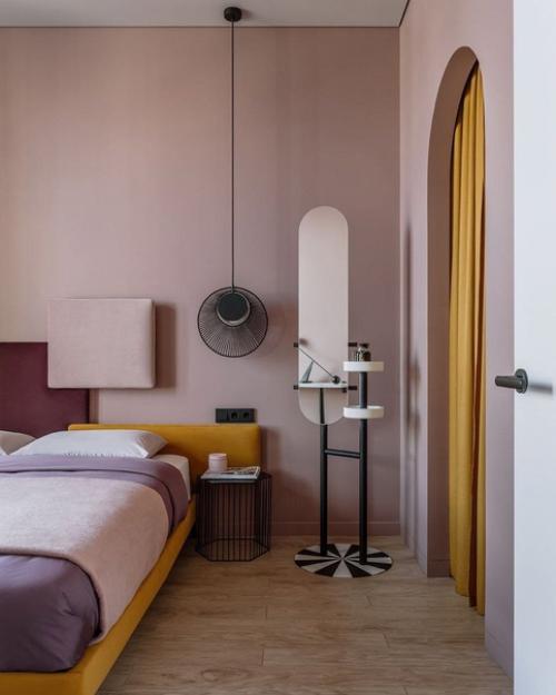 Квартира с яркими акцентами. 01