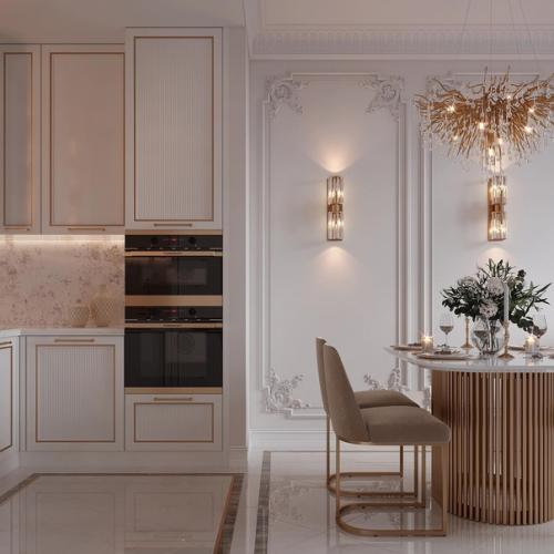 Кухня - столовая, площадью - 18 кв. 09